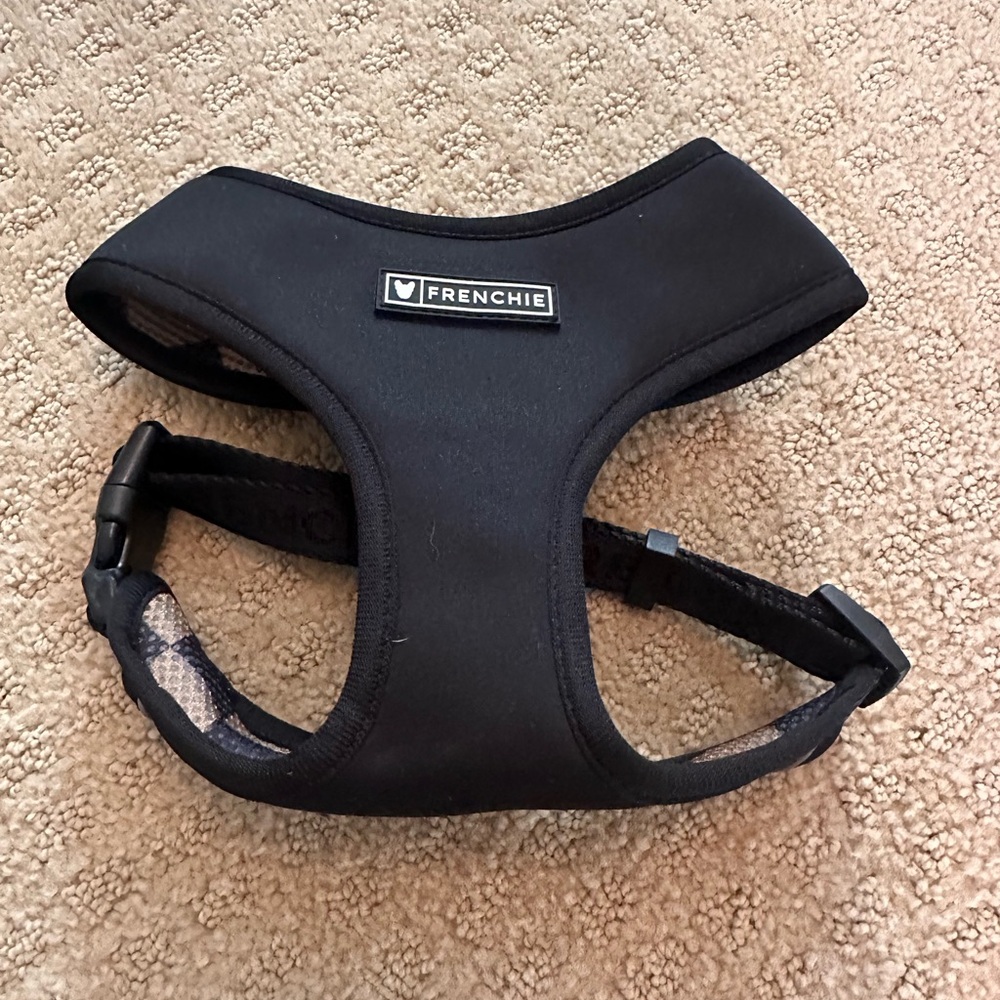 Frenchie Black Dog Harness